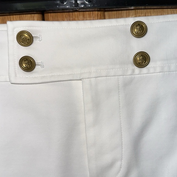 LAUREN Ralph Lauren white pencil skirt 6P 98% cotton 2% elastane - Picture 3 of 5